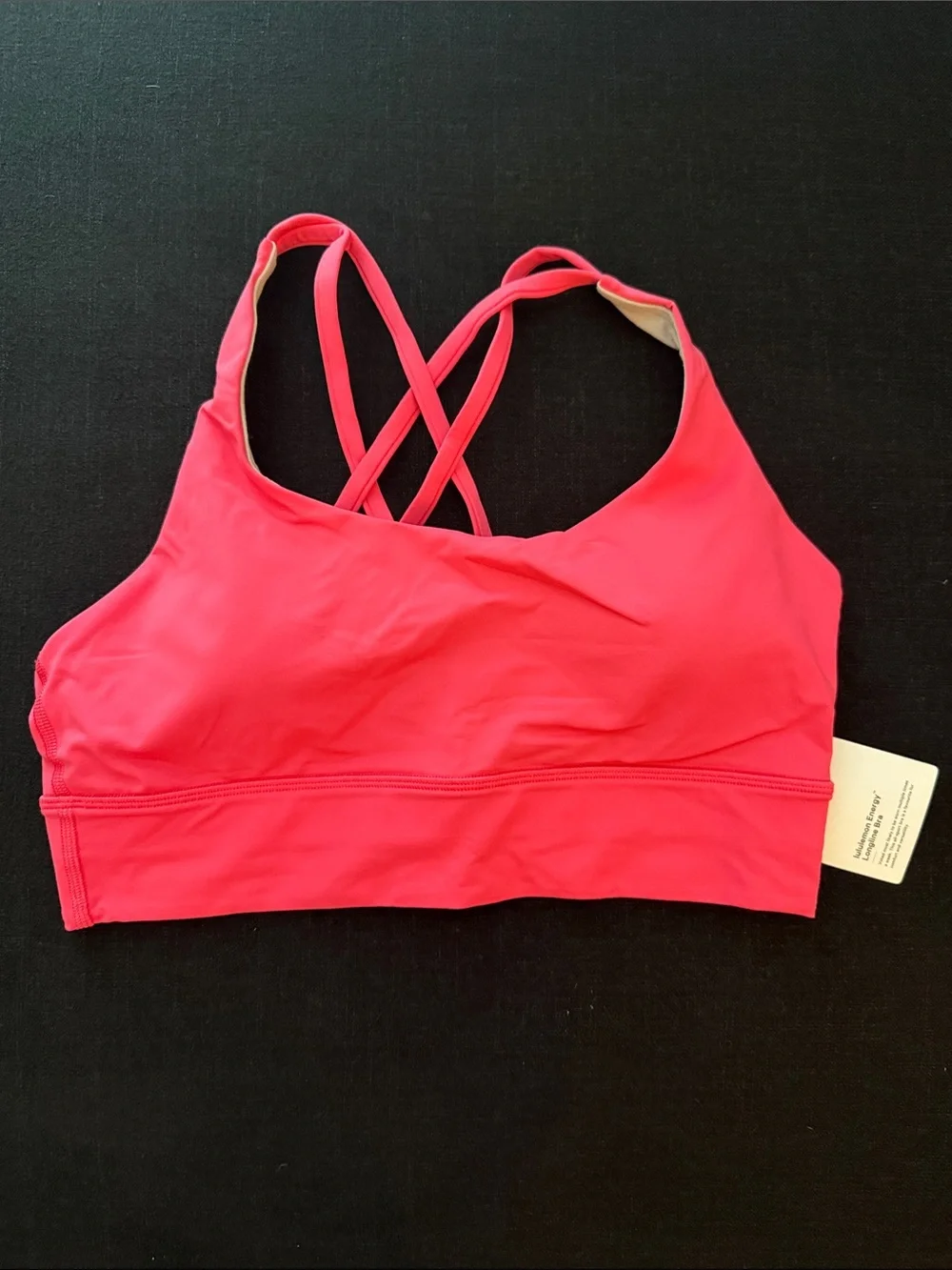 Lululemon Women’s size 10 Longline Sports Bra - Coral